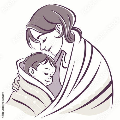 mother and baby