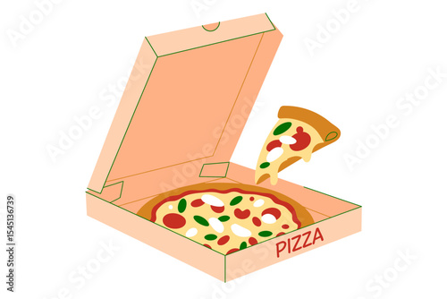 Delicious Pizza in a Box A Sizzling Slice of Italian Heaven