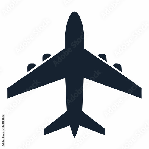 vector illustration of an airplane