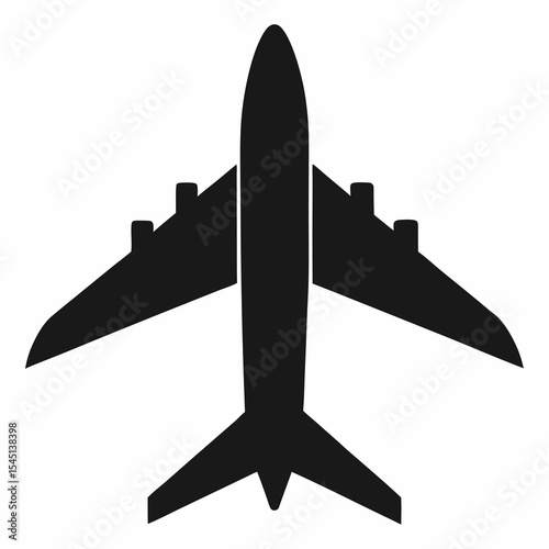 vector illustration of an airplane