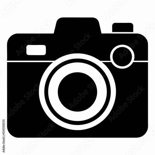 photo camera icon vector