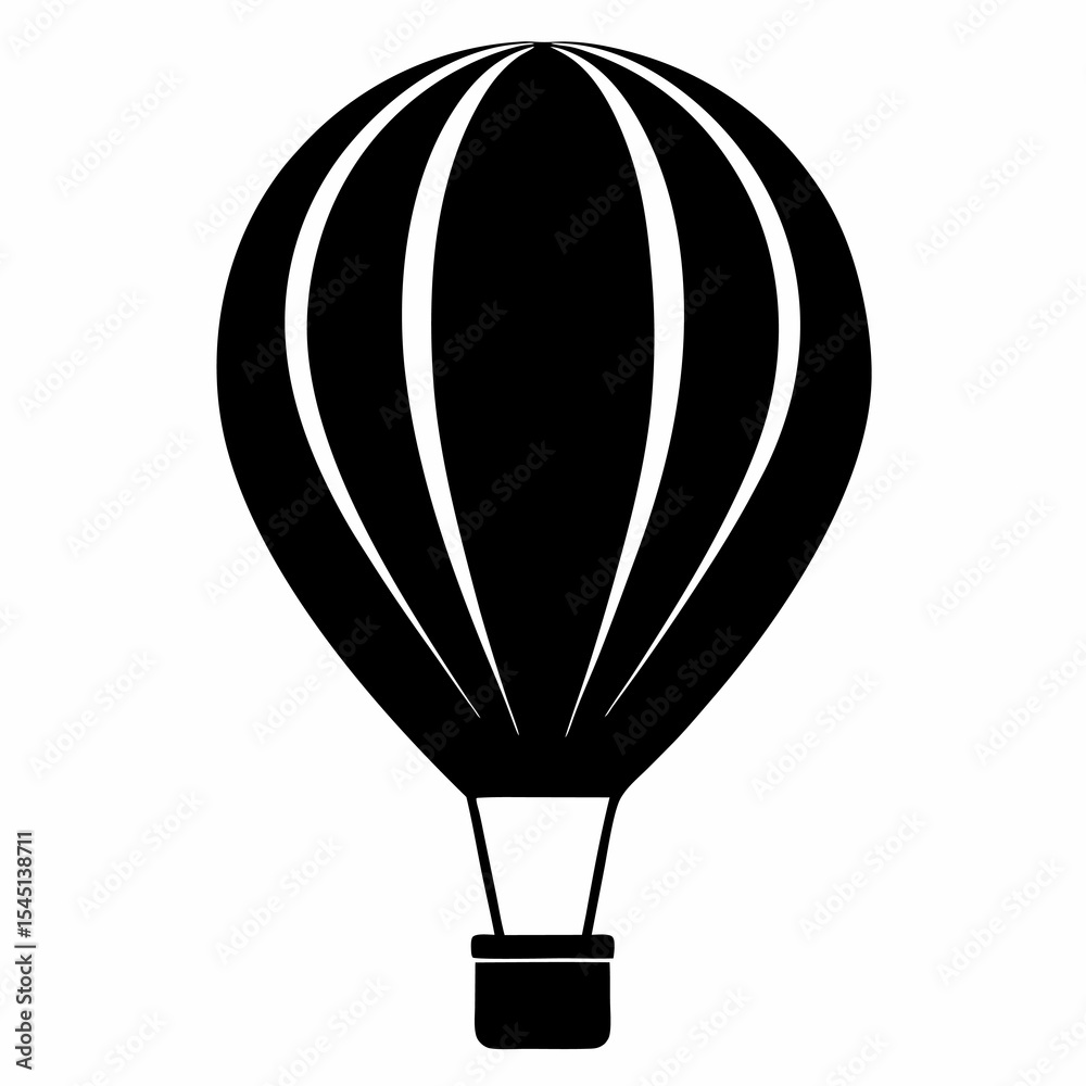 Obraz premium hot air balloon vector illustration