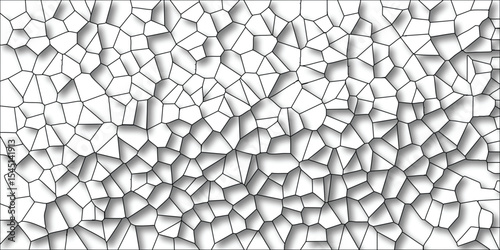 Abstract geometric cell structure pattern with shaded details forming a textured background suitable for designs and creative visualizations