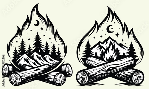 Fire Icons - Classic Line Series