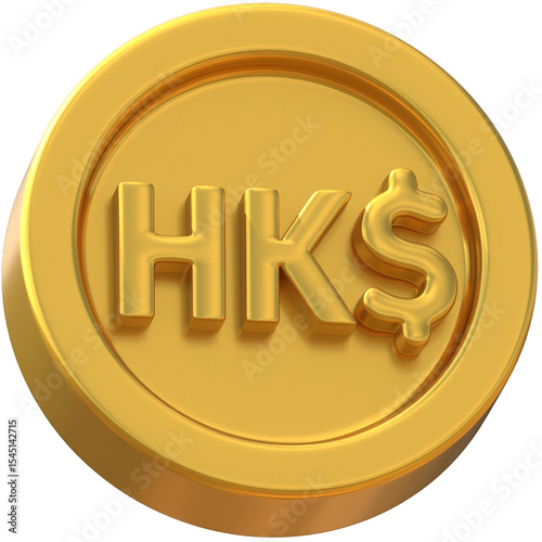 Hong Kong Dollars Coin