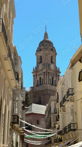 Malaga Cathedral in Spain, Andalusia