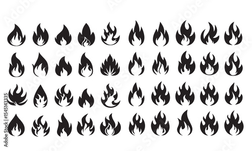 Fire Icons - Classic Line Series