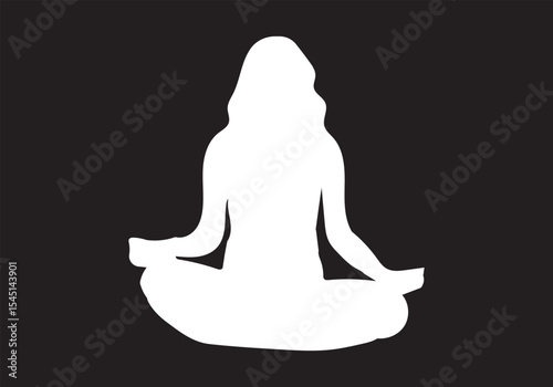 Slim sportive young woman & man doing yoga & fitness exercises. Healthy lifestyle. Exercise and fitness icons. Gym and Workout Set. Person Yoga exercises poses. Lunges, Pushups, Squats, Dumbbell rows,