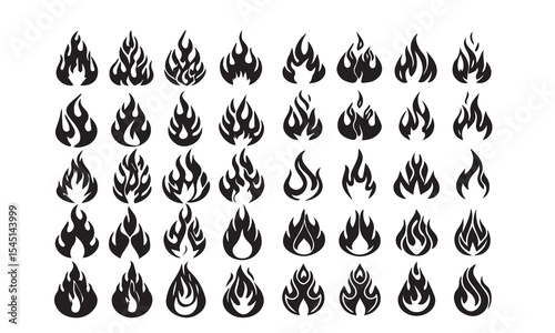 Fire Icons - Classic Line Series