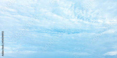 White cloud blue, beautiful nature, bright light, sunny, fresh weather, soft clouds effect on the background, Southern California air panorama 