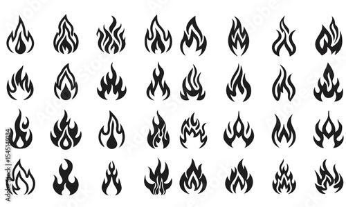 Fire Icons - Classic Line Series