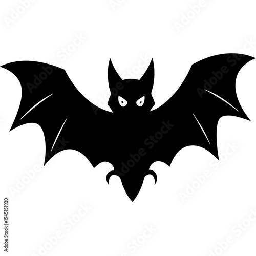 halloween pumpkin with bats
