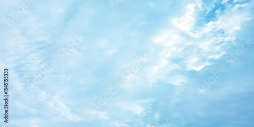 White cloud blue, beautiful nature, bright light, sunny, fresh weather, soft clouds effect on the background, Southern California air panorama 