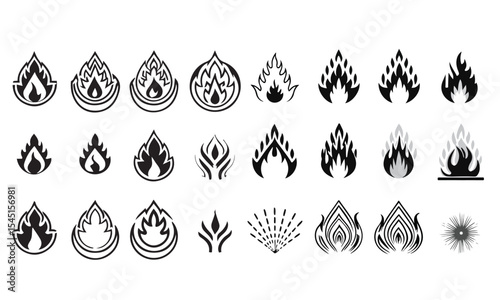 Fire Icons - Classic Line Series