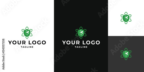 Mosquito Shield Logo Template for Pest Control and Health Services