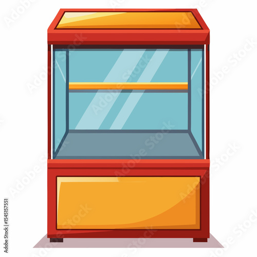 empty wooden shelves