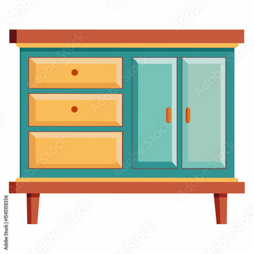 wardrobe with drawers