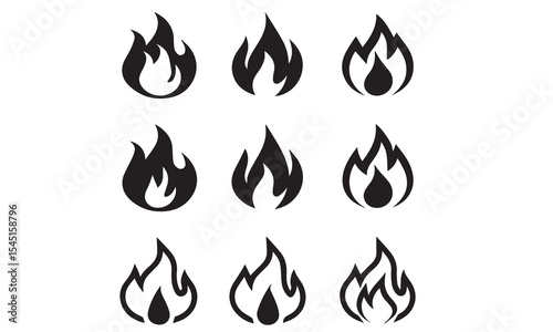 Fire Icons - Classic Line Series