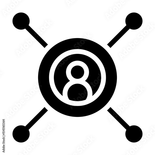 connection glyph icon