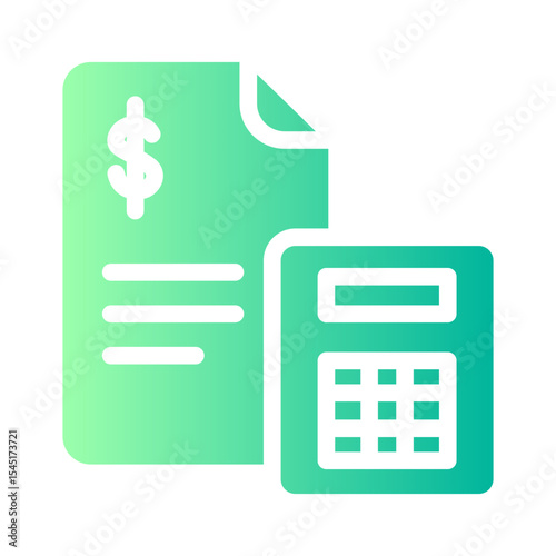 calculator gradient icon
