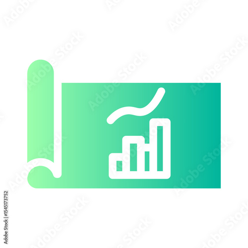 growth report gradient icon