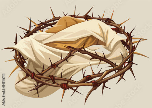 Crown of Thorns, Symbolic Representation of Jesus' Passion