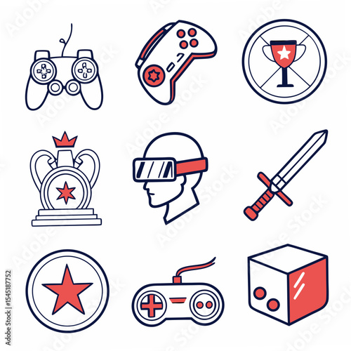 icons for web and mobile applications set 2