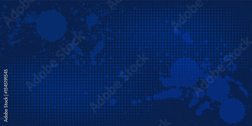 blue color pattern gradient grunge texture background. vector illustration