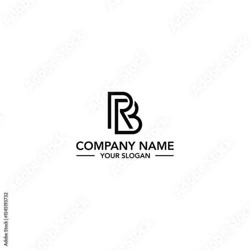 letter r and letter b logo