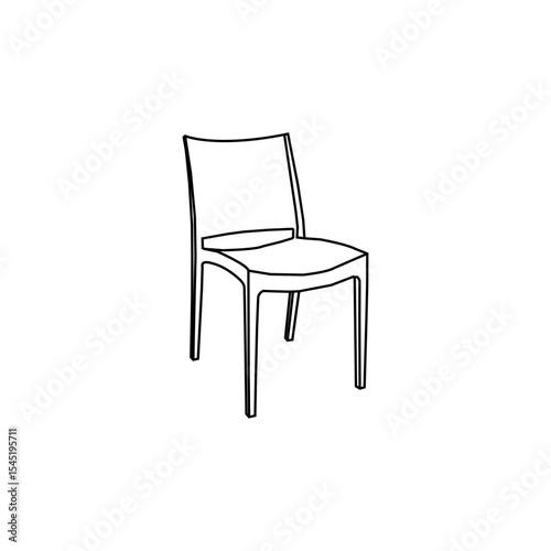 Hand-painted chair liners
