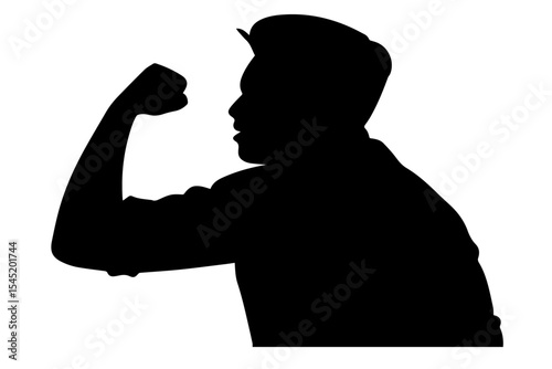 powerful silhouette