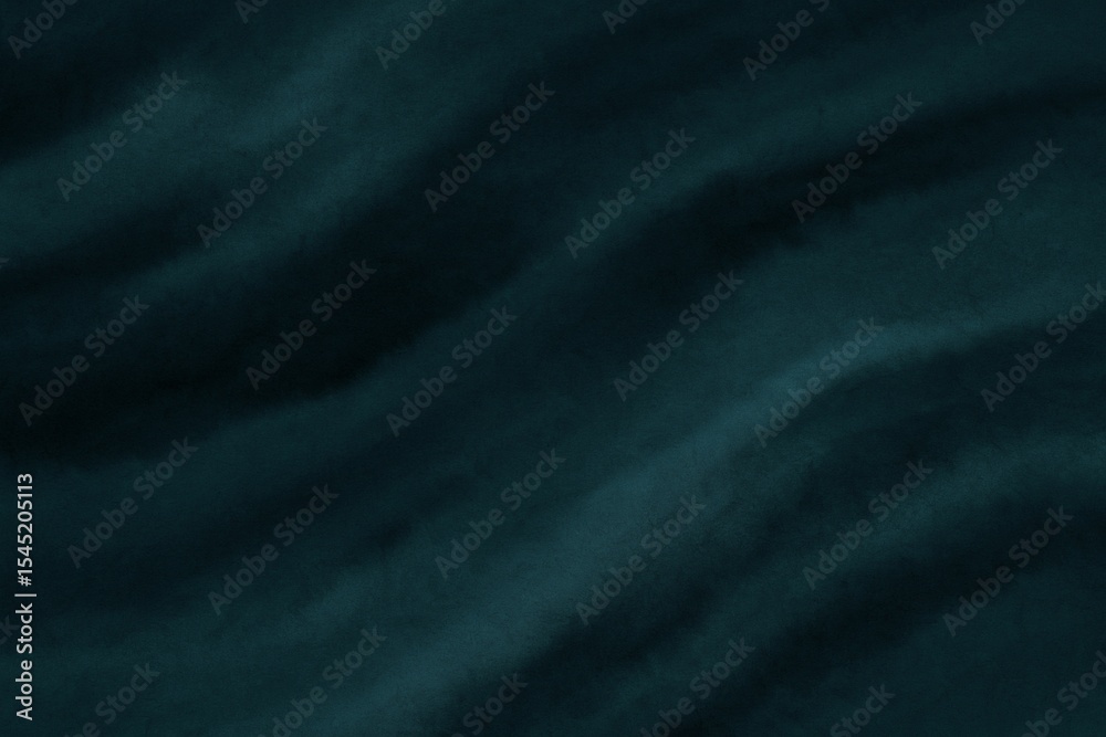 Obraz premium Teal Blue Background in Fabric Fold Patterns