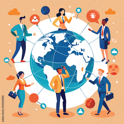 Global Business Network Collaboration, Communication, and Connection