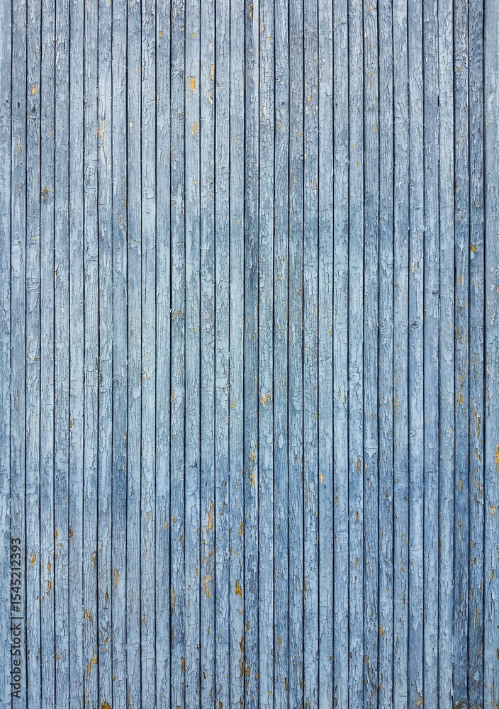 Fototapeta premium Rustic wooden texture with weathered blue paint perfect for background and design projects