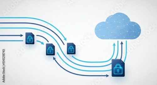 Secure Cloud Data Storage and Transfer Encryption and Protection of Files