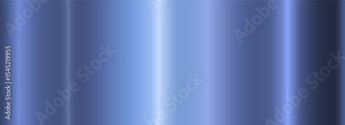 Blue metallic gradient with highlights. A pattern with a shiny metallic gradient. The texture of the smooth foil. Vector EPS 10.