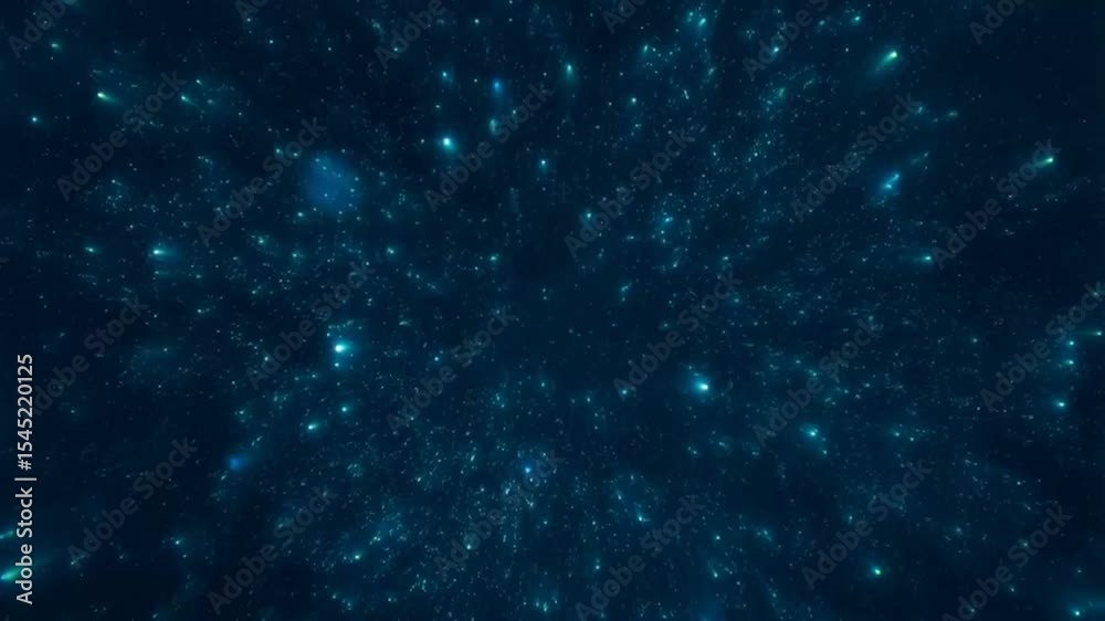 Abstract background with animated moving dots. Magical flickering dots or glowing flying points creating a dynamic, dreamy, and elegant visual effect. Perfect for modern, tech, or festive themed visua