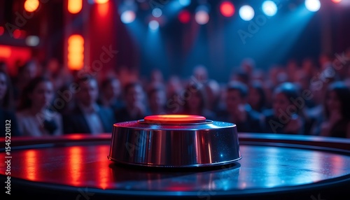 Illuminated Buzzer in a Crowd: A Stage's Silent Story