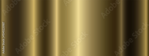 Golden metallic gradient with highlights. A pattern with a shiny metallic gradient. The texture of the smooth foil. Vector EPS 10.