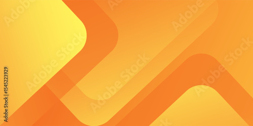 Abstract orange and yellow geometric background. Dynamic shapes composition. Cool background design for posters.