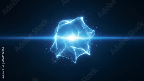 Captivating Light Energy Core Animation Loop for Visual Effects and Backgrounds