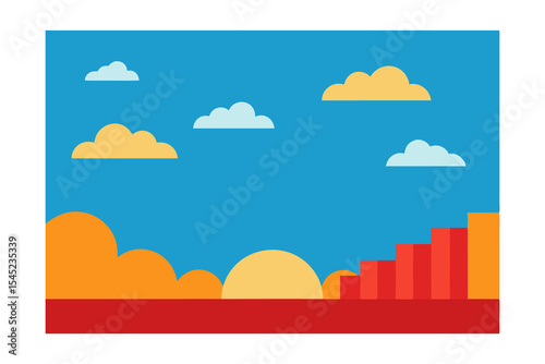 sun and clouds