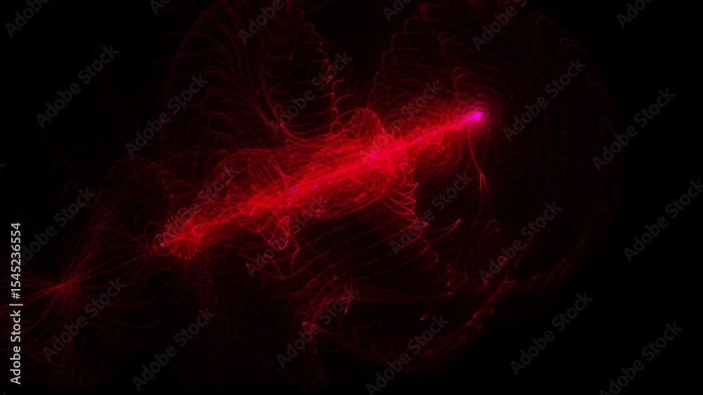 abstract background with red light