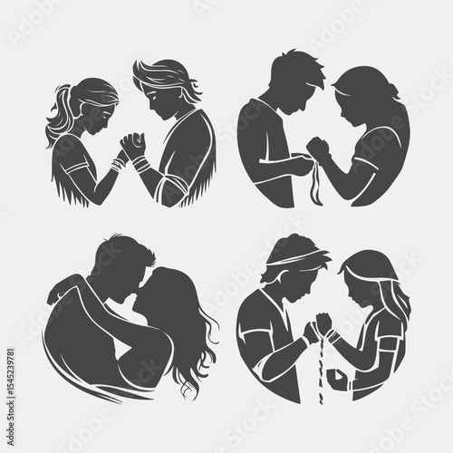 set of people icons
