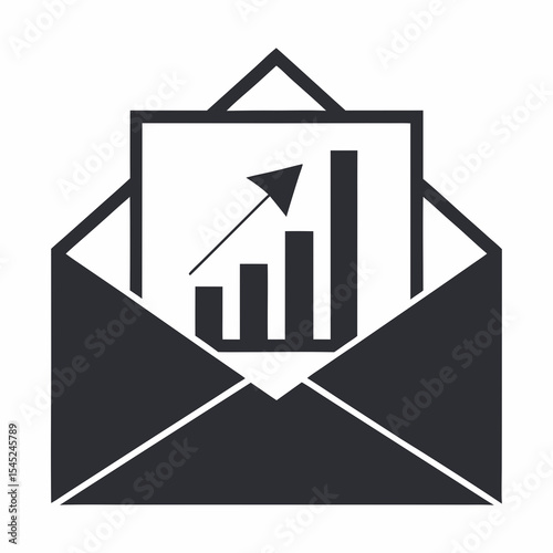 Email Open Rate Analysis Icon