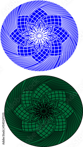 abstract fractal background