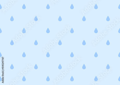 青い水滴のパターン背景素材
