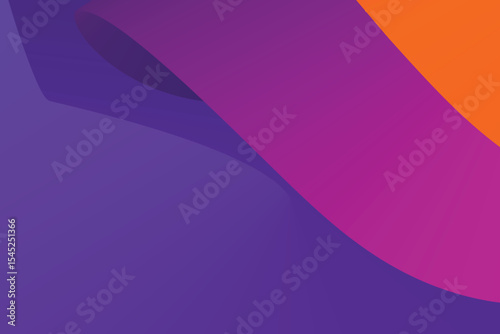 Dynamic Abstract Flowing Ribbon Composition