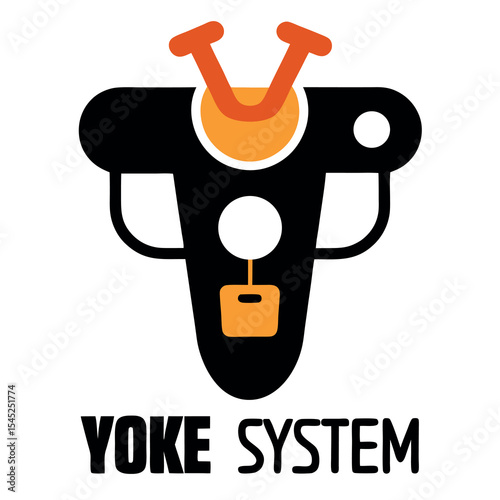 Isolated gaming yoke system instrument design