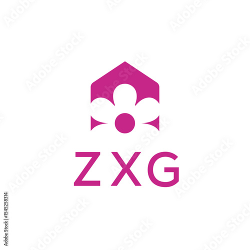 ZXG Letter Initial Logo Design Vector Illustration